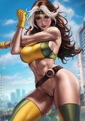 Marvel_Comics Rogue_(X-Men) X-Men dandonfuga // 3000x4243 // 804.8KB // jpg