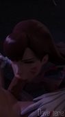 3D Animated D.Va Davesterie Overwatch // 1080x1920, 9s // 11.7MB // mp4