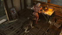 3D Belethors_Smut Ciri Cirilla_Fiona_Elen_Riannon The_Witcher_3:_Wild_Hunt Wolf // 3840x2160 // 12.1MB // png
