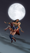 3D DC_Comics Giallo1972 Power_Girl Source_Filmmaker Supergirl Wonder_Woman // 1440x2560 // 844.2KB // jpg