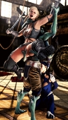 3D Cassie_Cage Cheops Kitana Kollector Mortal_Kombat Mortal_Kombat_11 Source_Filmmaker // 1440x2560 // 2.3MB // jpg