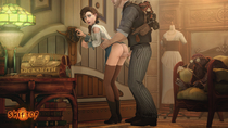 3D Bioshock Bioshock_Infinite Elizabeth Elizabeth_Comstock Shiftop Source_Filmmaker // 3840x2160 // 7.5MB // png