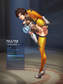 Overwatch Tracer fxnative // 900x1200 // 593.5KB // jpg