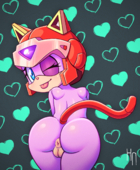 Hotneon Polly_Esther Samurai_Pizza_Cats // 1200x1456 // 2.1MB // png