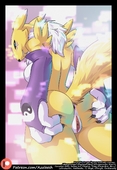 Azaleesh Digimon Renamon // 880x1280 // 271.1KB // jpg