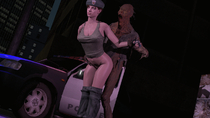 Animated Jill_Valentine Resident_Evil Zombie arnoldthehero // 1280x720 // 15.7MB // gif