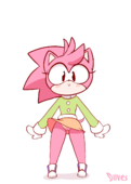Adventures_of_Sonic_the_Hedgehog Amy_Rose Animated diives // 1000x1400 // 445.0KB // gif