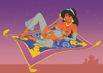 Aladdin Disney_(series) Princess_Jasmine Rivawi_(artist) // 1600x1131 // 173.3KB // jpg