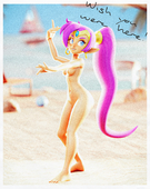3D Blender DvO Shantae Shantae_(Game) // 2160x2724 // 30.4MB // png