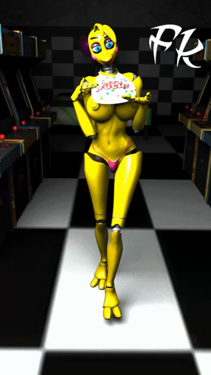 3D Animated Chica_(Five_Nights_at_Freddy's) F-Kn Five_Nights_at_Freddy's Source_Filmmaker // 720x1280 // 1.8MB // webm
