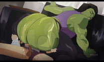 Animated Marvel_Comics She-Hulk_(Jennifer_Walters) saigalisk // 1206x720, 21.8s // 2.9MB // mp4