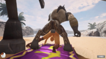 3D Animated Human_(World_of_Warcraft) Worgen World_of_Warcraft // 854x480 // 7.5MB // gif