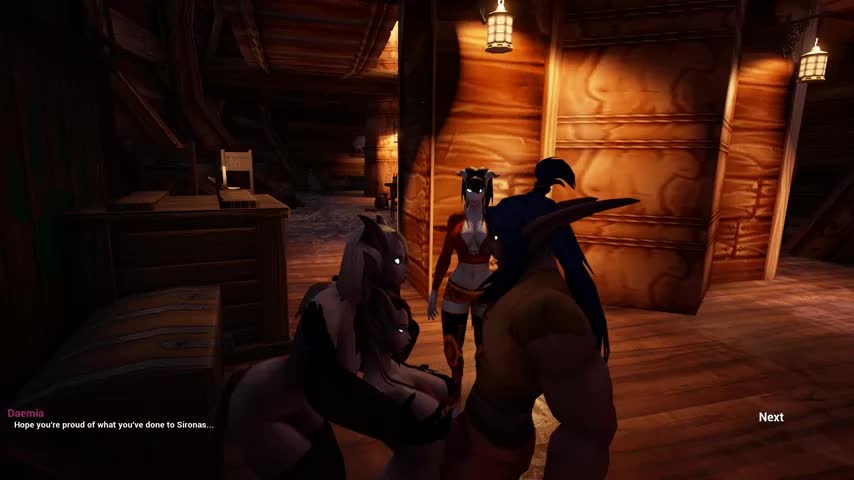 Animated Draenei Night_Elf World_of_Warcraft // 854x480 // 112.5KB // webm