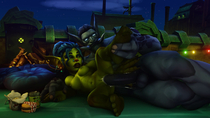 3D Animated Goblin World_of_Warcraft Zaro // 1920x1080, 10.6s // 8.0MB // mp4