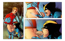 Bayushi Laura_Kinney Marvel Peter_Parker Spider-Man Wolverine X-Men tracyscops // 958x611 // 661.7KB // png