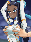 Nessa_(Pokemon) Pokemon Pokemon_Sword_and_Shield // 800x1066 // 481.5KB // jpg