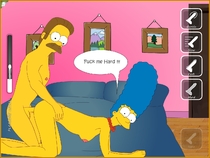 Marge_Simpson Ned_Flanders The_Simpsons // 1435x1079 // 331.4KB // jpg