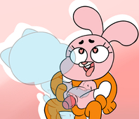 Anais_Watterson Darwin_Watterson Gumball_Watterson The_Amazing_World_of_Gumball fourball // 2100x1800 // 422.0KB // png