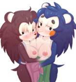 Animal_Crossing Mable Sable_Able // 1057x1141 // 642.7KB // png
