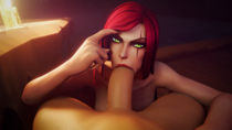 3D Blender Dom3D Katarina League_of_Legends // 3840x2160 // 8.9MB // png