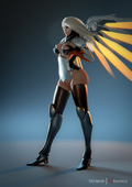 3D Mercy Overwatch VG_Erotica // 1240x1754 // 595.9KB // jpg