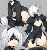 Android_2B Android_9S Nier Nier_Automata // 800x852 // 93.7KB // jpg
