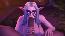 3D Alvarina Animated Night_Elf World_of_Warcraft // 1280x720 // 5.1MB // mp4