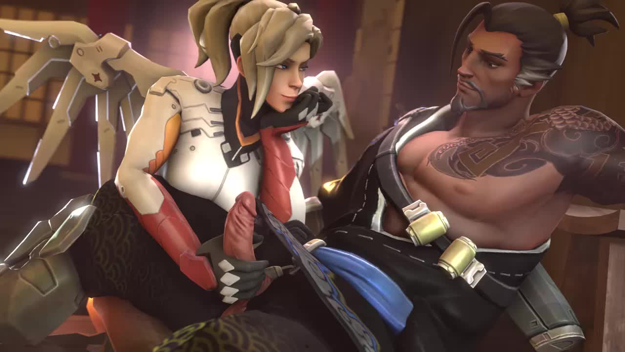 3D Animated Mercy Overwatch ourtastytexturesstuff // 1280x720 // 1.2MB // webm