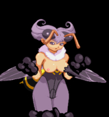 Animated Darkstalkers Q-Bee // 280x300 // 175.4KB // gif