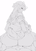 Animated Buckethead_ero Touhou_Project Yukari_Yakumo // 480x678 // 821.9KB // gif