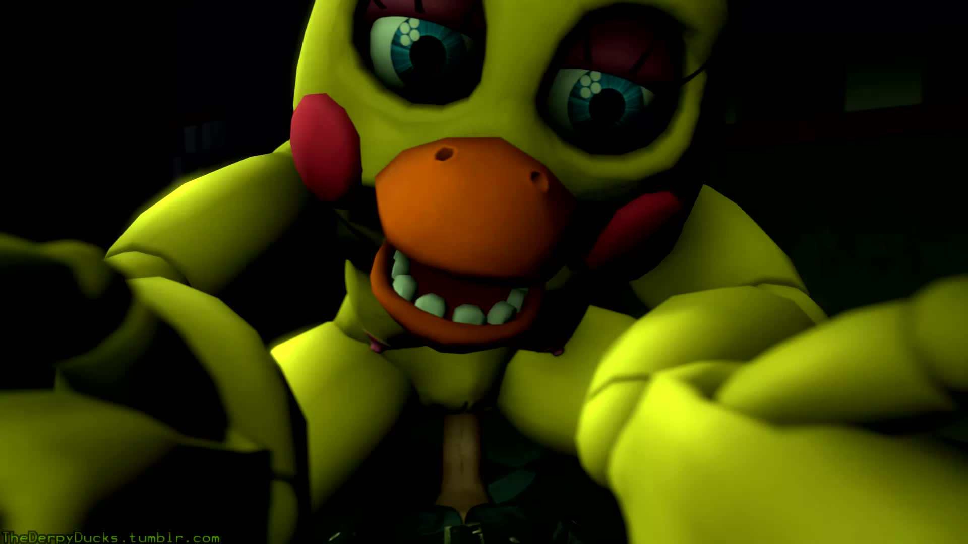 3D Animated Chica_(Five_Nights_at_Freddy's) DerpyDuck Five_Nights_at_Freddy's Source_Filmmaker // 1920x1080 // 295.9KB // webm