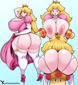 Princess_Peach Super_Mario_Bros TheCon // 1653x1799 // 323.7KB // jpg