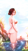 The_Witcher The_Witcher_3:_Wild_Hunt Triss_Merigold // 630x1120 // 738.5KB // png