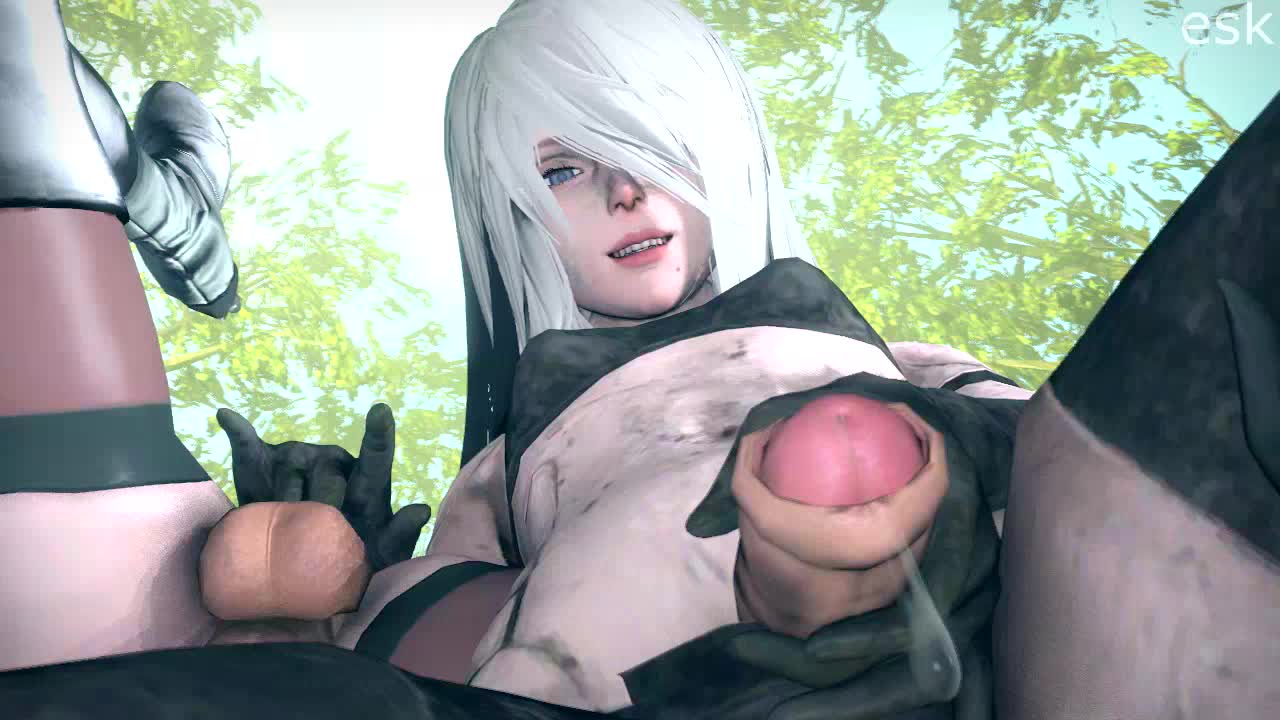 3D Android_A2 Animated Nier_Automata Source_Filmmaker esk // 1280x720 // 3.8MB // webm