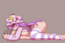 Animated Patchouli_Knowledge Touhou_Project // 380x250 // 1.1MB // gif