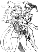 DC_Comics Harley_Quinn Raven Teen_Titans // 876x1188 // 173.8KB // jpg