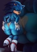 Adventures_of_Sonic_the_Hedgehog Rule_63 Shadman Sonic_The_Hedgehog // 850x1202 // 268.1KB // jpg