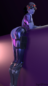 3D Blender Overwatch Widowmaker sageofosiris // 2160x3840 // 2.3MB // png