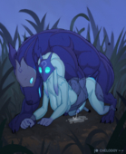 Animated Kindred League_of_Legends chelodoy // 1000x1221 // 7.0MB // gif