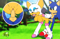 Adventures_of_Sonic_the_Hedgehog Animated Rouge_The_Bat Sonic_The_Hedgehog // 571x372 // 429.7KB // gif