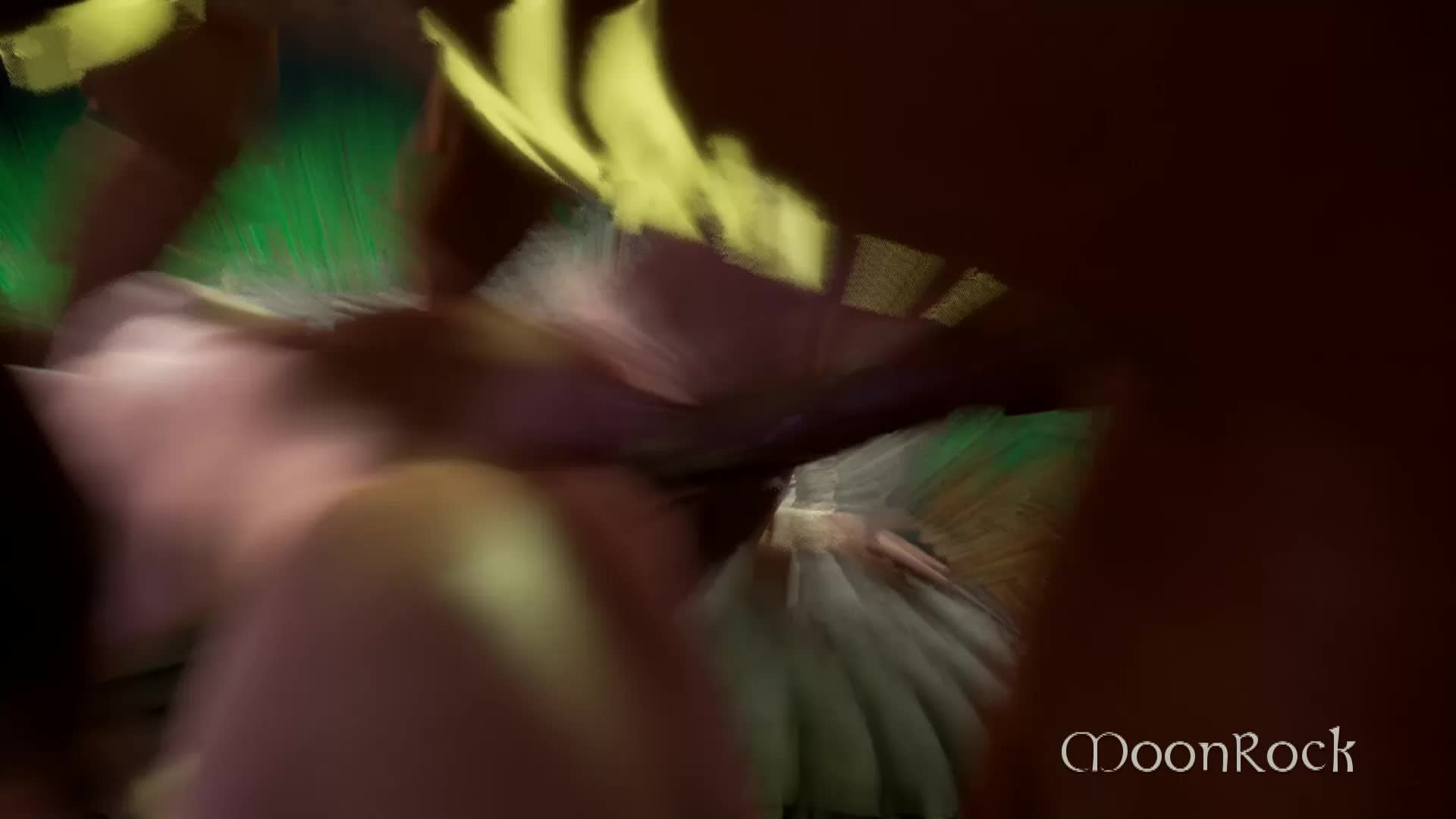 3D Animated Blender Ciri MoonRock The_Witcher_3:_Wild_Hunt // 1920x1080 // 2.1MB // webm