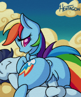 Animated Hentagon My_Little_Pony_Friendship_Is_Magic Rainbow_Dash // 638x764 // 358.6KB // gif