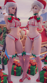 3D Ashe_(Overwatch) Blender Christmas Mercy Overwatch arhoangel // 2160x3840 // 1.6MB // jpg