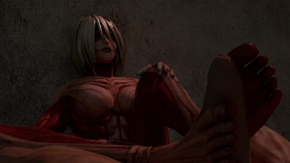 3D Animated Annie_Leonhart Attack_On_Titan Shingeki_no_Kyojin female_titan // 960x540 // 446.4KB // webm