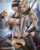 Devil_May_Cry_(series) Devil_May_Cry_5 Lady_(Devil_May_Cry) NevanDraws Trish_(Devil_May_Cry) // 1111x1396 // 929.3KB // jpg