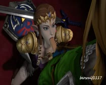 3D Animated Beowulf1117 Link Princess_Zelda Source_Filmmaker The_Legend_of_Zelda // 1280x720 // 730.2KB // webm