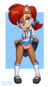 Adventures_of_Sonic_the_Hedgehog Sally_Acorn TheOtherHalf // 751x1255 // 455.9KB // png