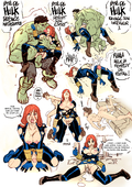 Black_Widow_(Natasha_Romanova) JJFrenchie Marvel_Comics The_Hulk_(Bruce_Banner) // 6614x9354 // 21.1MB // jpg