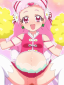 Animated Cure_Yell HUGtto!_Pretty_Cure Hugtto_Precure Nono_Hana // 720x960 // 1.4MB // gif