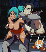 Cerebella Skullgirls // 717x810 // 521.6KB // png